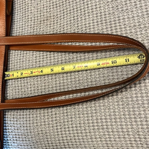 Patricia Nash Tan Light Cognac Brown Leather Olivenzia Tote Bag - Picture 8 of 16